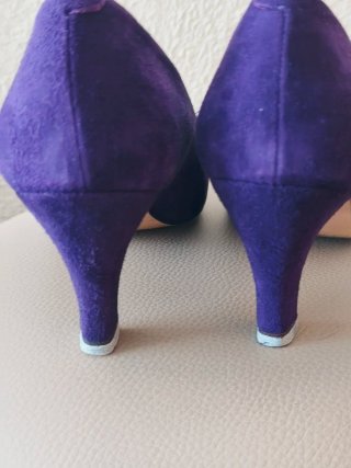 Zapatos de tacón Barón púrpura