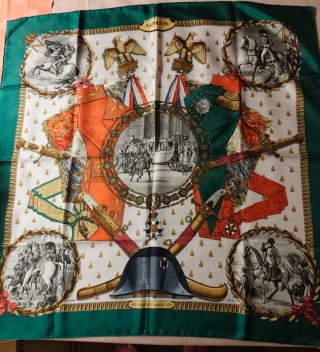 Foulard Hermès Napoleon