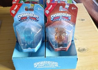 12 trappole Nuove Skylanders trap team Red hot tus