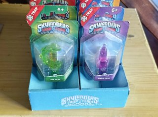 12 trappole Nuove Skylanders trap team Red hot tus