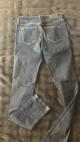 Lacoste | Vaqueros Denim Azul Oscuro | Talla 34 XS