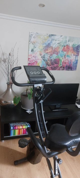 Bicicleta Estática Reclinada