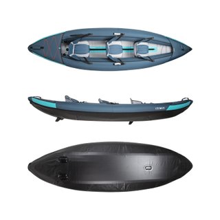 Kayak hinchable de 2/3 plazas (<230 kg)