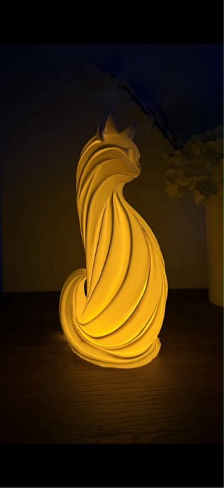 Luminária Gato Artística