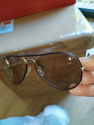 Ray Ban Aviator Leather Series