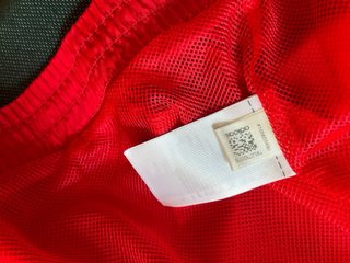 Chaqueta Adidas Roja Casual Talla S