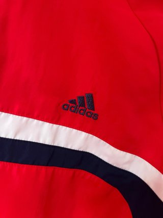 Chaqueta Adidas Roja Casual Talla S