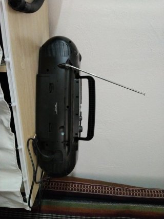 Radio Cassette Philips AW7150 Negra