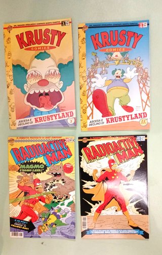 KRUSTY/RADIOACTIVE MAN FUMETTI