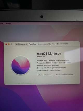MacBook Air 13” (2015)