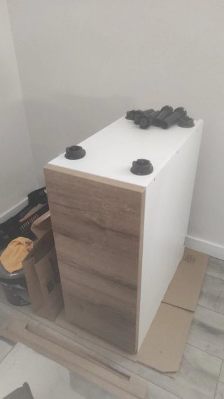 Mueble bajo cocina 30cm