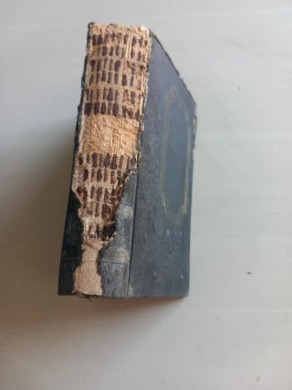 Antico Libro di Preghiere Anima Cristiana - Don F.