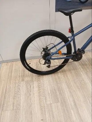 Bicicleta de montaña 29" Expl 100 azul suspensión delantera