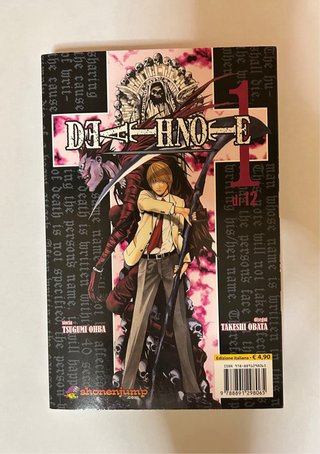 Manga Death Note Vol.1 Edizione Italiana