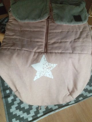 Saco para silla de paseo con estrella