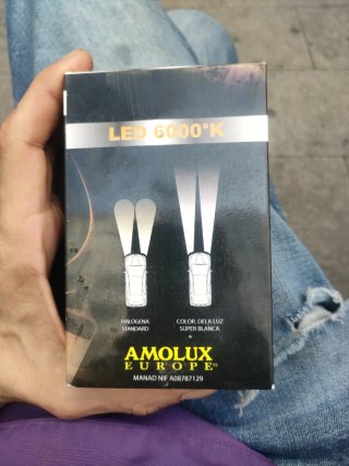 Bombillas LED Coche AMOLUX 6000K