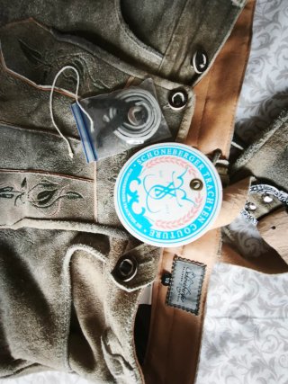 Pantalones cuero Oktoberfest *Lederhosen*