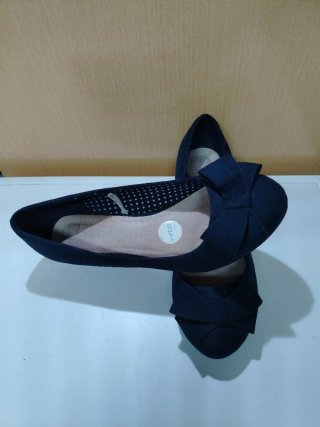 Zapatos Azules con Lazo