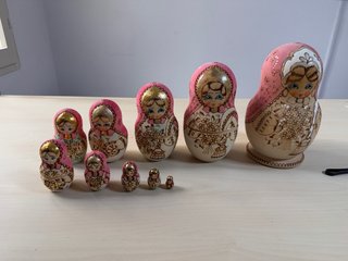 Matrioska russa 10 pezzi