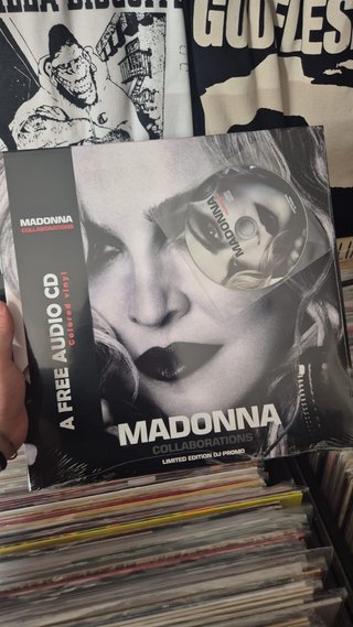 Madonna Collaborations Vinile + CD DJ Promo