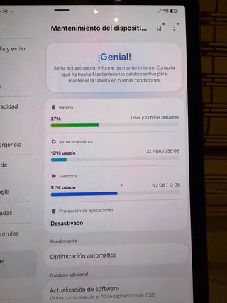 Samsung Galaxy Tab S9 Azul/Multicolor 256gb+12gb