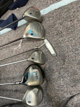 Set de Palos de Golf Callaway y TaylorMade
