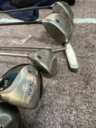 Set de Palos de Golf Callaway y TaylorMade