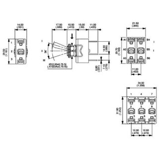 631H/2 Interruptor de Palanca ON/OFF