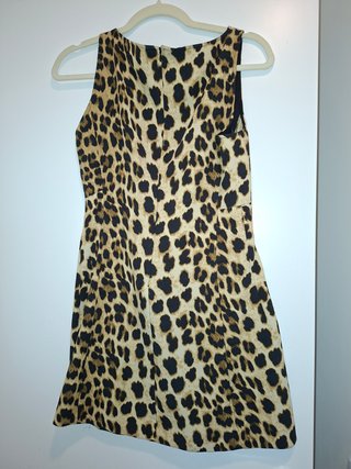 Vestido Zara Leopardo Corto