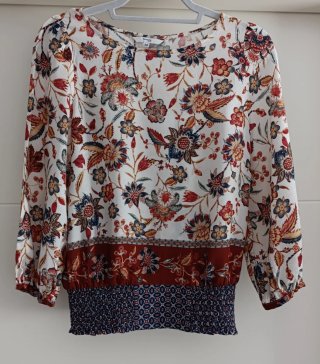 Blusa Estampada Formula Joven Talla M.