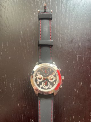 Reloj Time Force Negro y Rojo