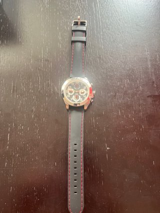Reloj Time Force Negro y Rojo