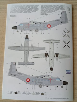 CASA C.212 SH 89 ESPAÑA MAQUETA SPECIAL HOBBY 1/72
