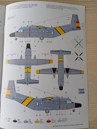 CASA C.212 SH 89 ESPAÑA MAQUETA SPECIAL HOBBY 1/72