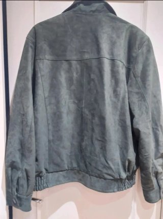 Alta Peleteria Ante Vintage Impecable T.M/L Actual