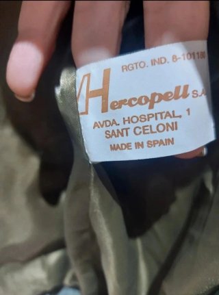 Alta Peleteria Ante Vintage Impecable T.M/L Actual