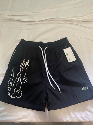 Bañador Lacoste Negro para niño