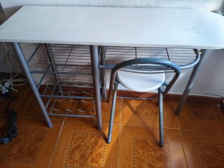 Mesa cocina con 2 sillas