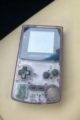 Nintendo Game Boy Color Morado Transparente
