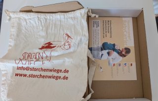 Mochila Portabebés Storchenwiege 100% algodón