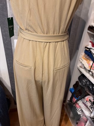 Mono ancho beige talla S