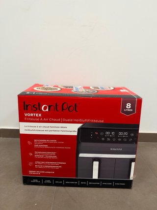 Freidora de aire InstantPot Vortex 8L gris