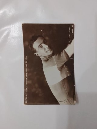Cartolina storica Federico Gay 1920