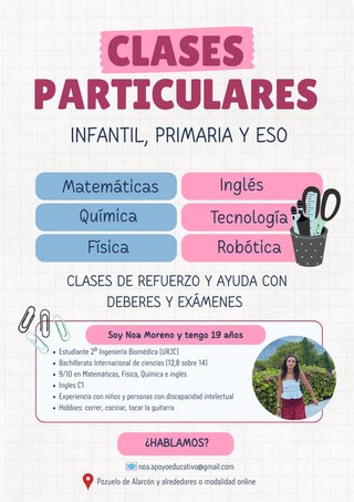 Clases particulares | Pozuelo de Alarcón