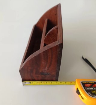 Organizador de Escritorio de Madera