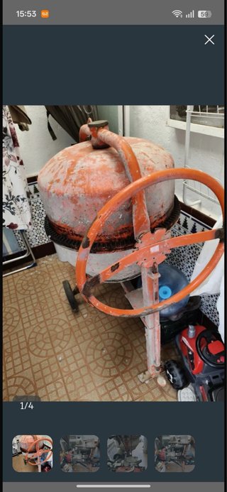 Hormigonera de Gasolina