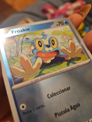 Carta Pokémon Froakie 020/086