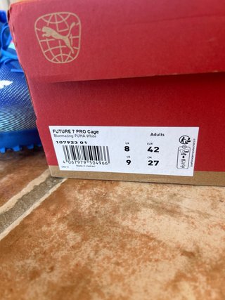 Botas de fútbol Puma Future 7 Pro Cage Talla 42