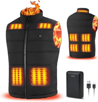 Chaleco calefactable USB con 10000mAh