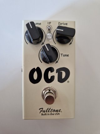 Pedal efecto guitarra. Fulltone OCD Overdrive V2